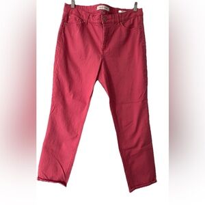 Vintage America Weekend Crop Pink Jeans Women's Size Missy 16/33